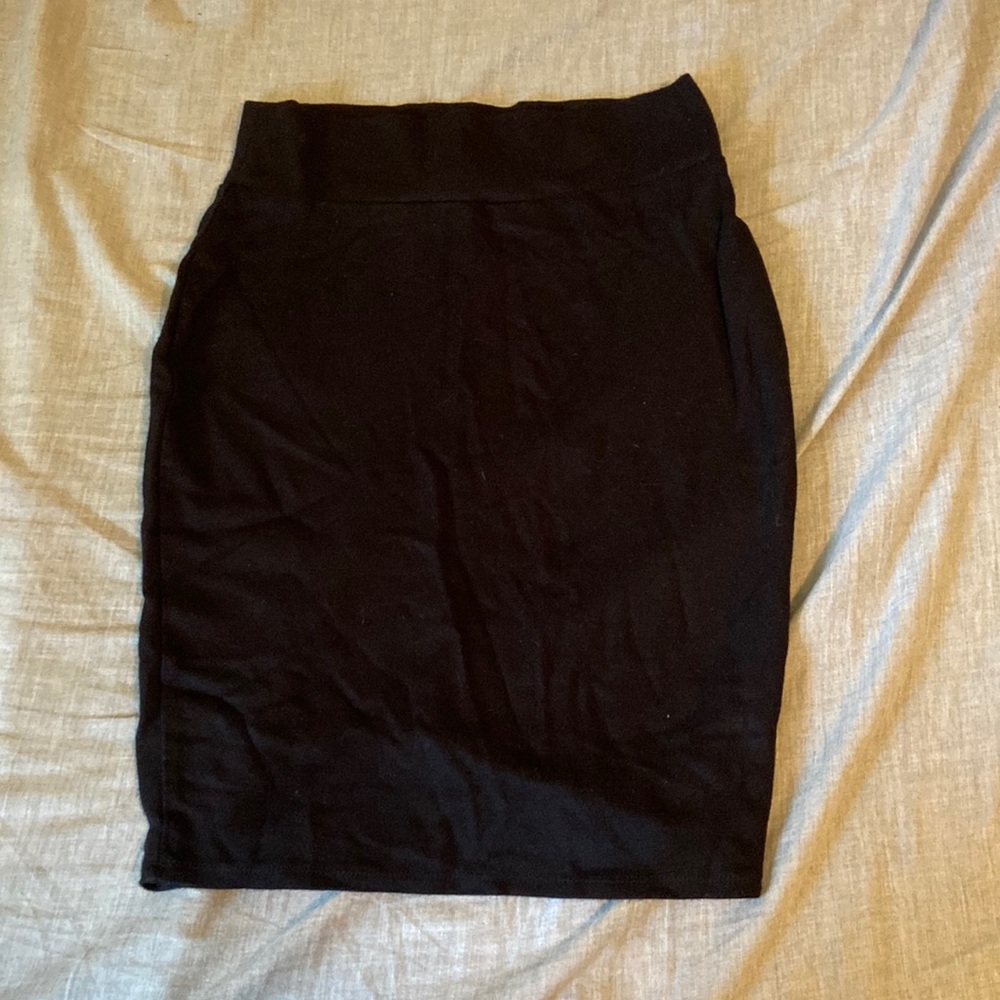 Black Pencil Skirt